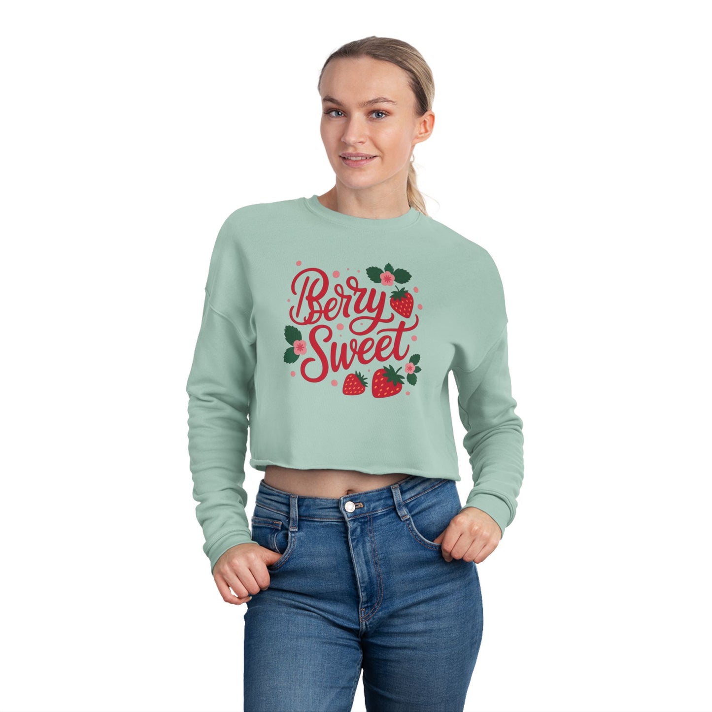 Berry Sweet Cropped Sweatshirt