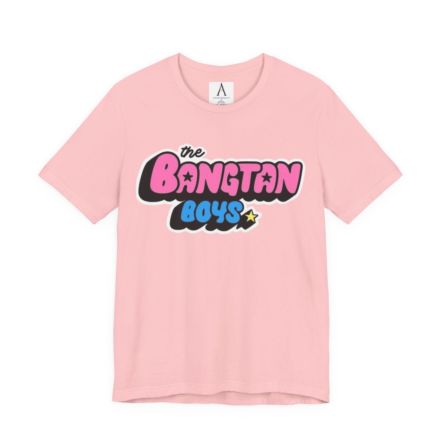 Bangtan Boys Retro Logo Tee – K-Pop BTS Fan Shirt