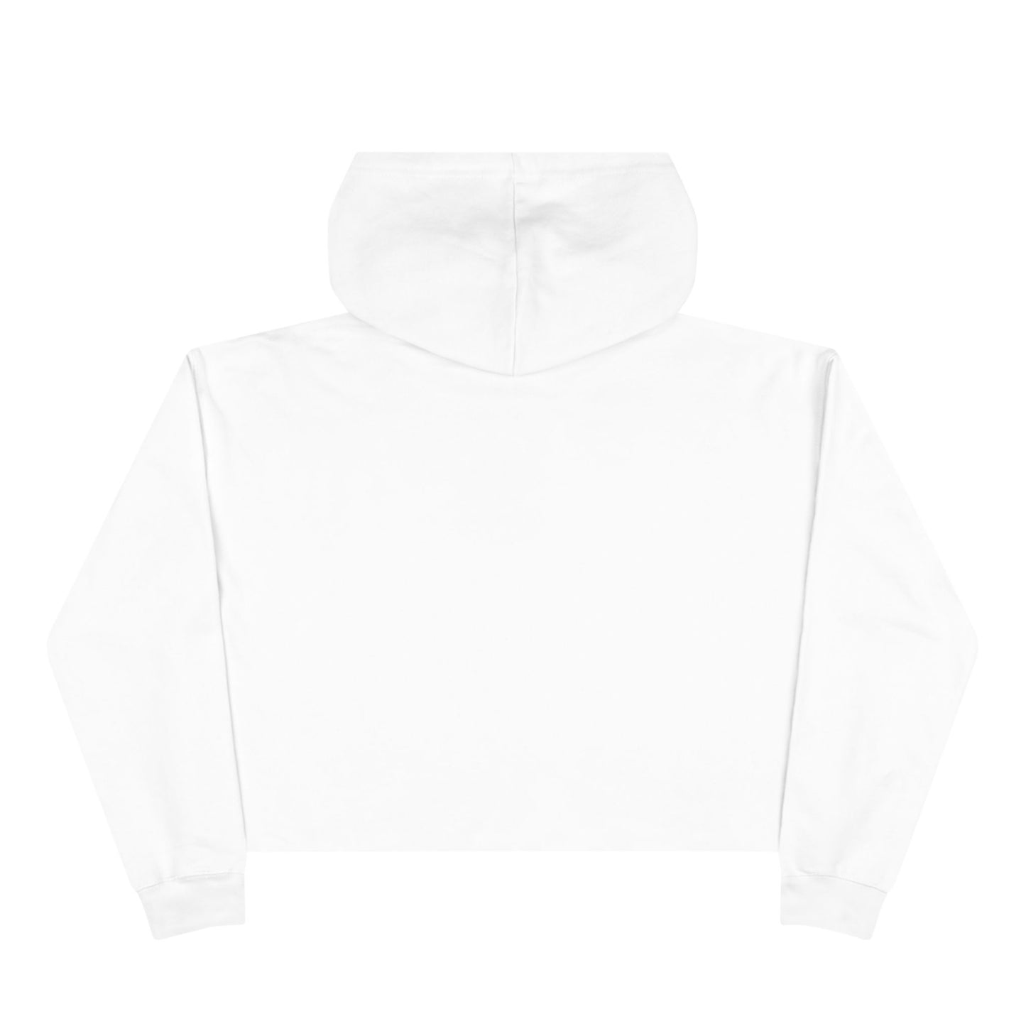 Believe In You Crop Hoodie — Pink Inspirational Women's Cropped Sweatshirt