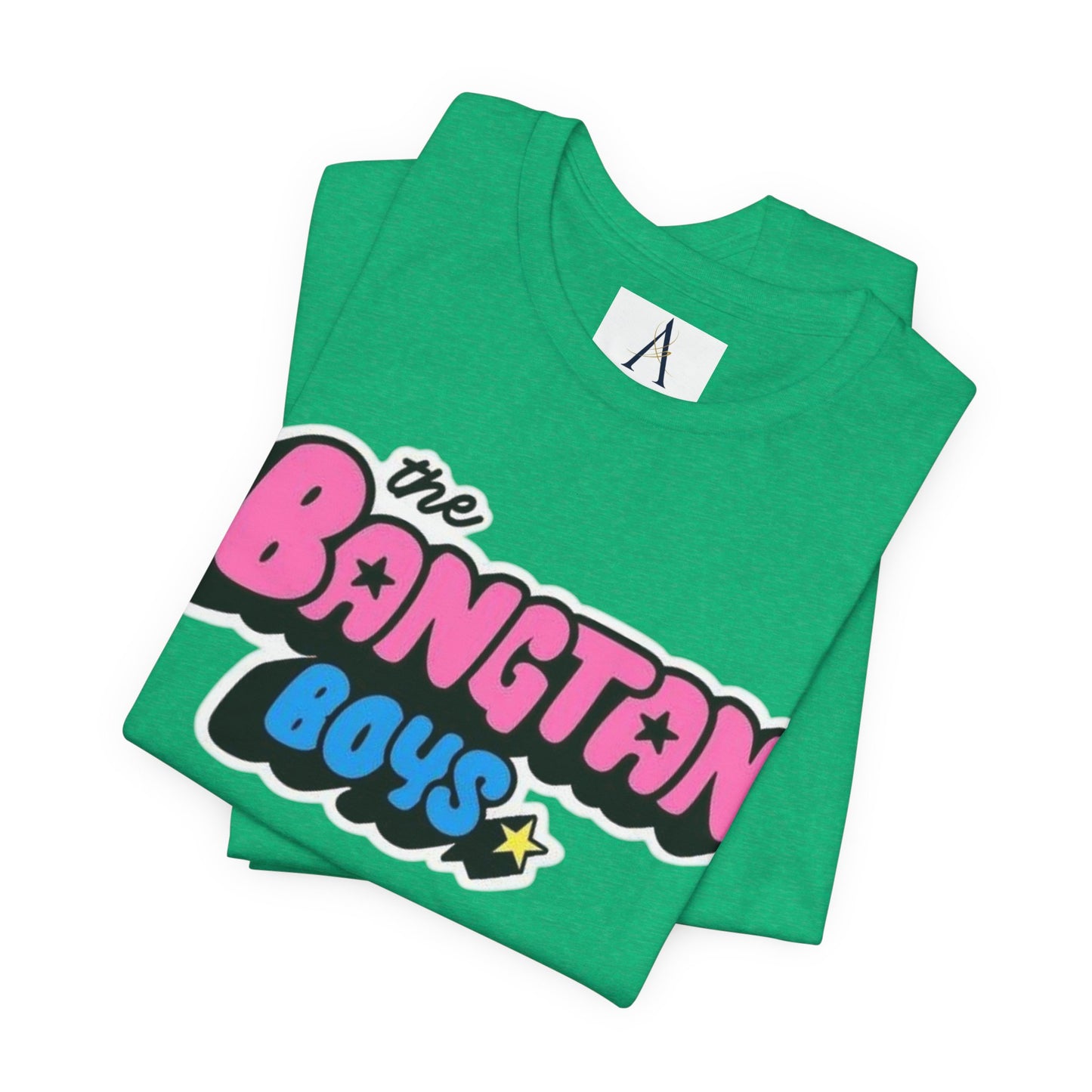 Bangtan Boys Retro Logo Tee – K-Pop BTS Fan Shirt