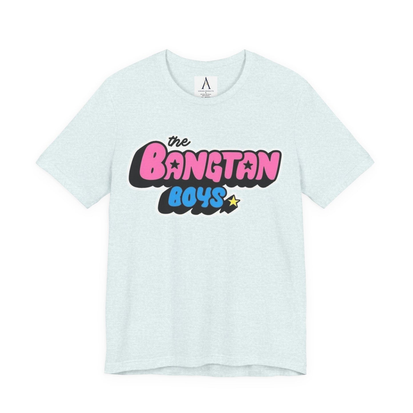 Bangtan Boys Retro Logo Tee – K-Pop BTS Fan Shirt