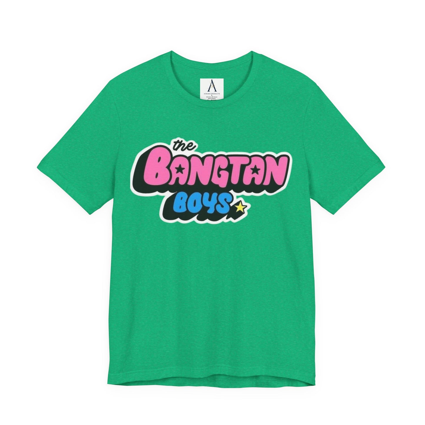 Bangtan Boys Retro Logo Tee – K-Pop BTS Fan Shirt