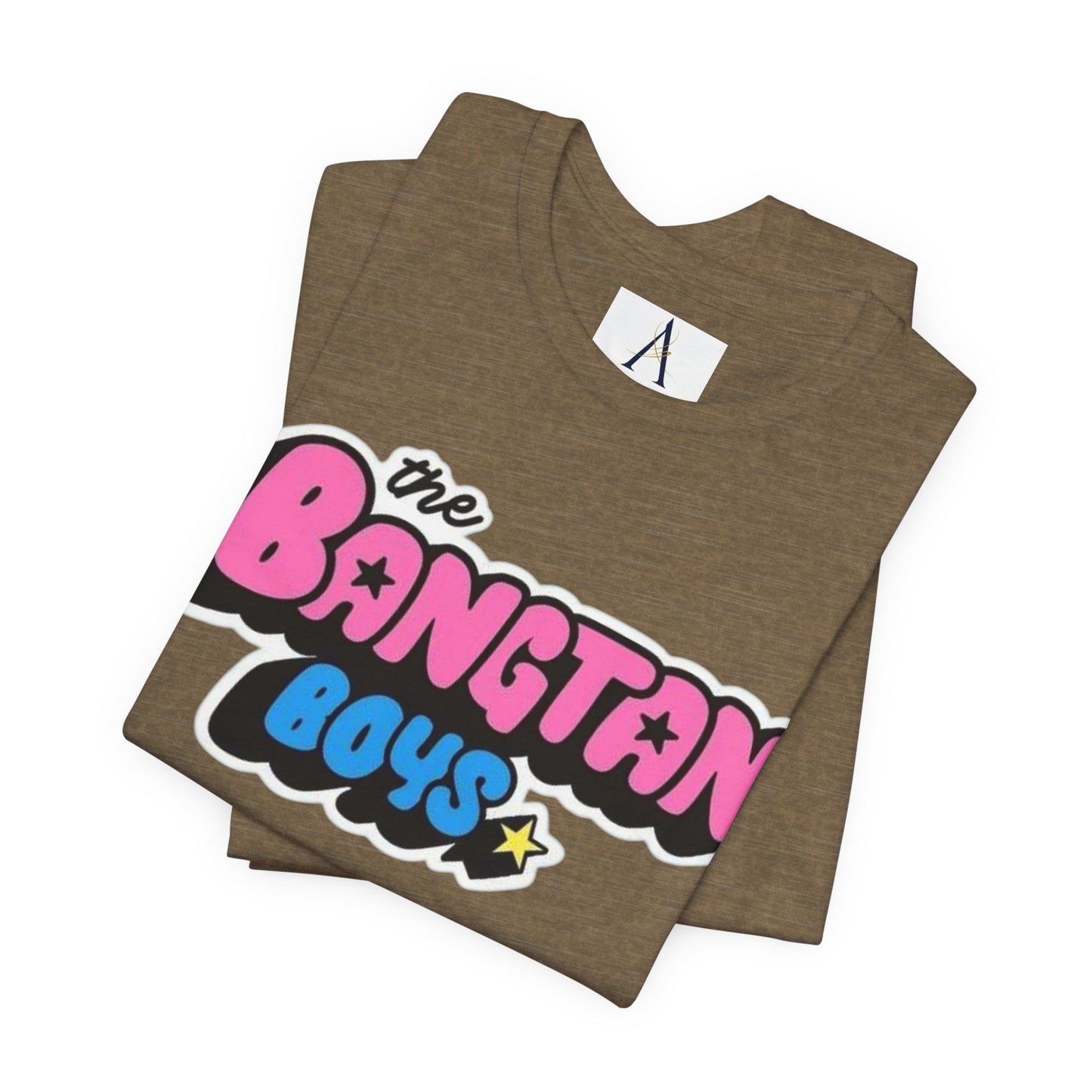 Bangtan Boys Retro Logo Tee – K-Pop BTS Fan Shirt
