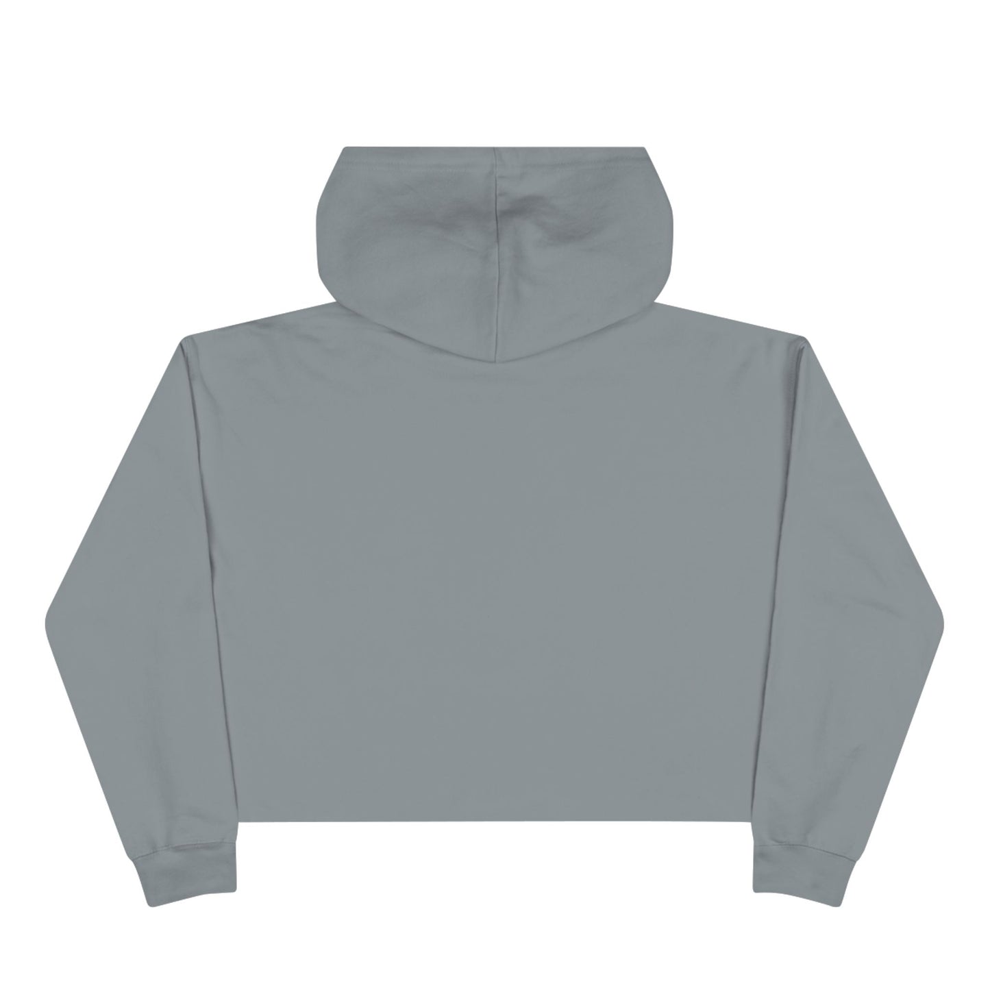 Believe In You Crop Hoodie — Pink Inspirational Women's Cropped Sweatshirt