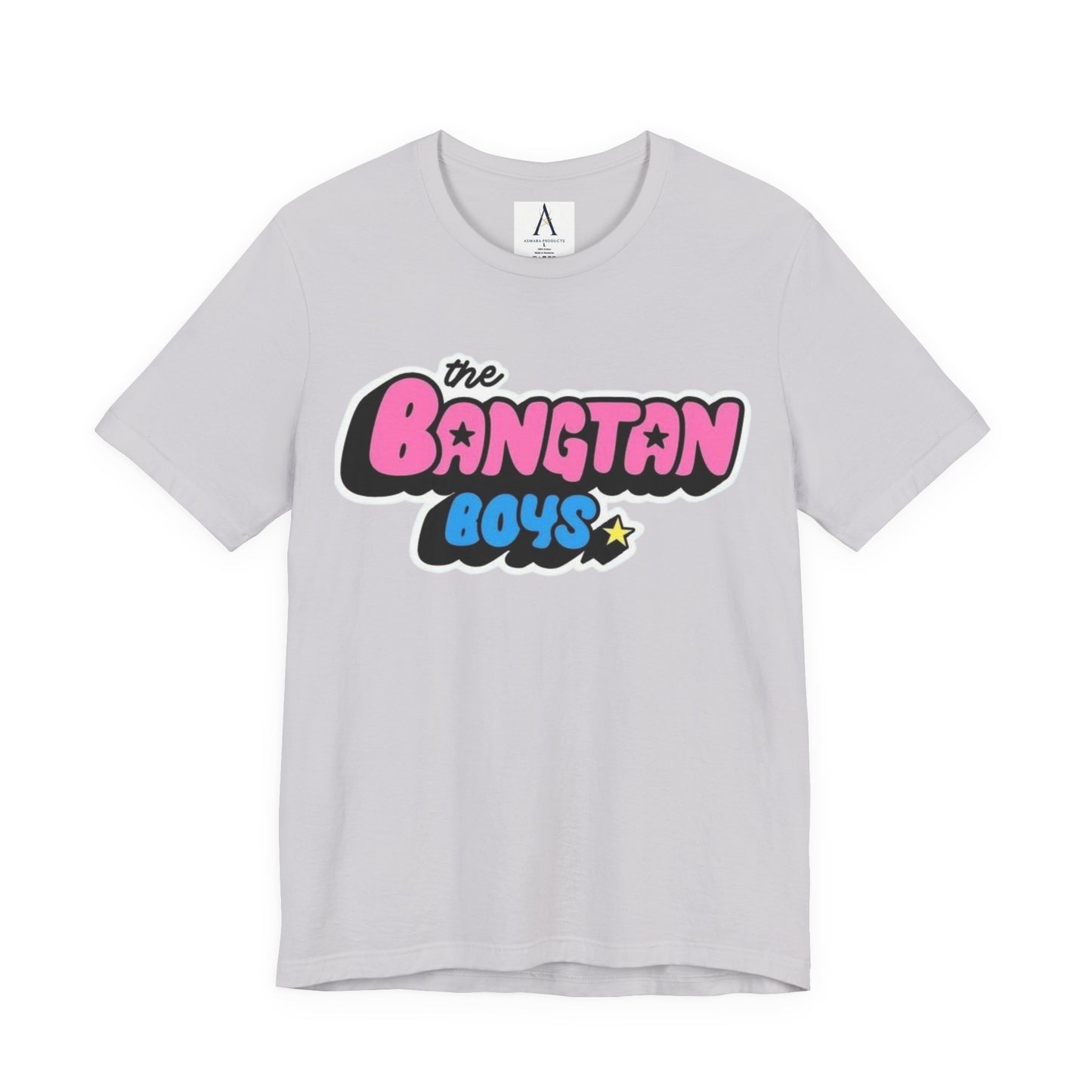 Bangtan Boys Retro Logo Tee – K-Pop BTS Fan Shirt