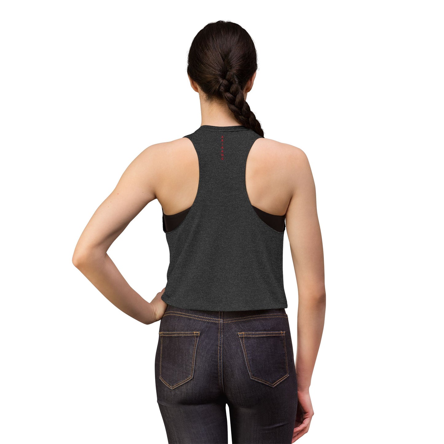 Arirang Lightstick Crop Top — K-Pop Concert Fan Tank