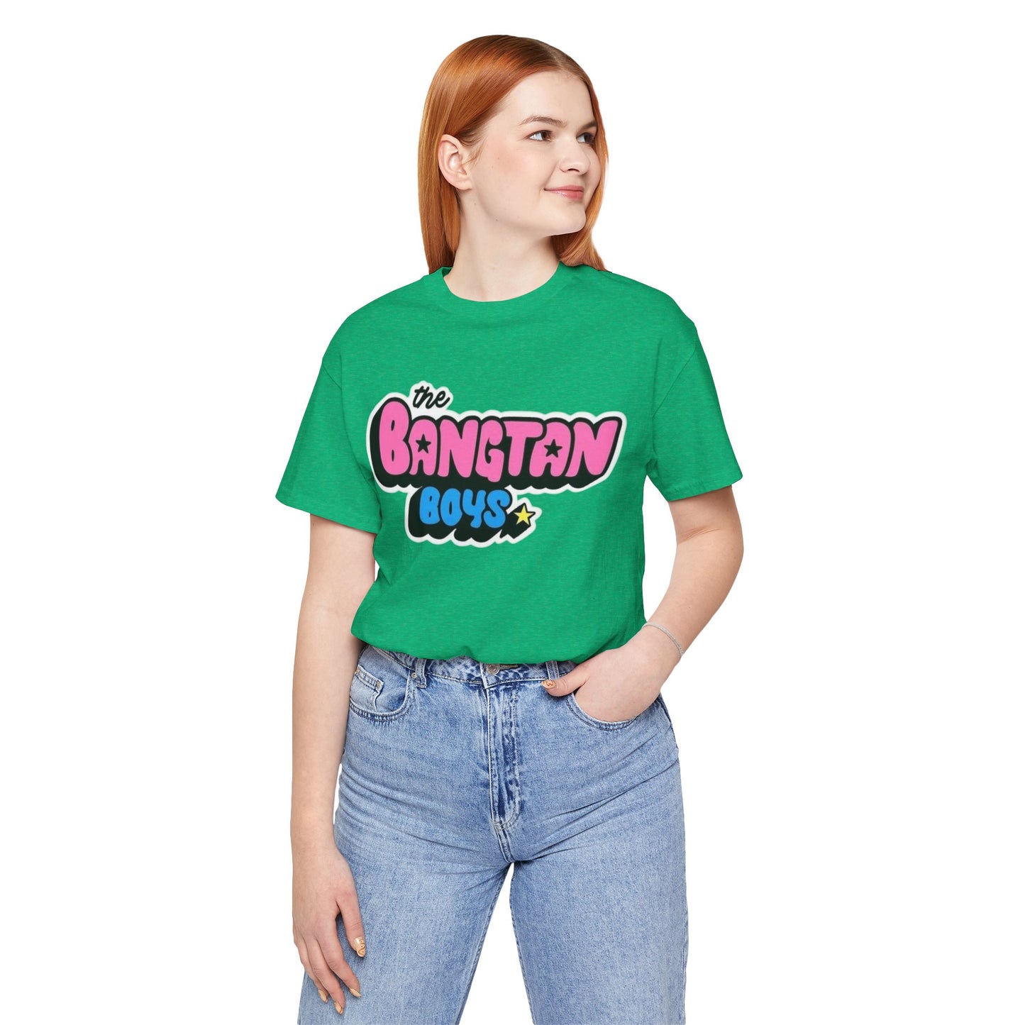 Bangtan Boys Retro Logo Tee – K-Pop BTS Fan Shirt