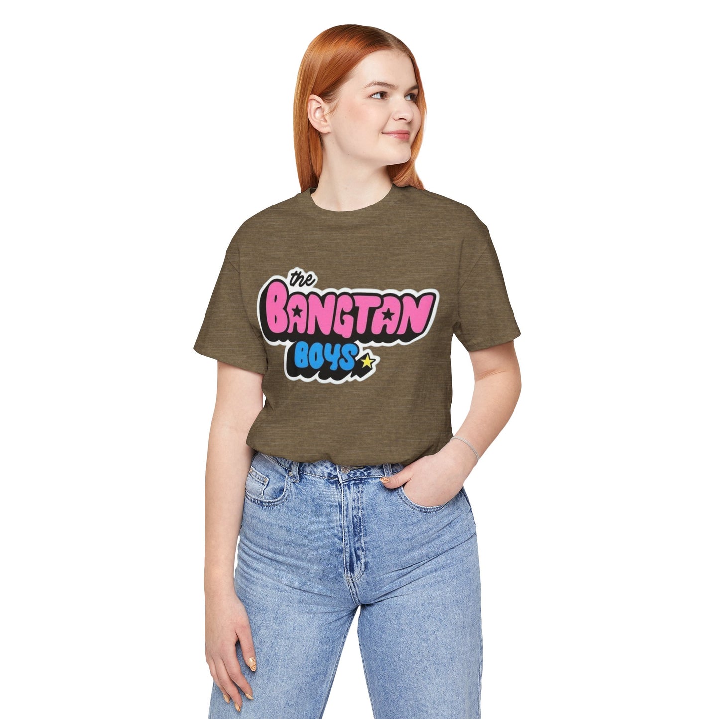 Bangtan Boys Retro Logo Tee – K-Pop BTS Fan Shirt