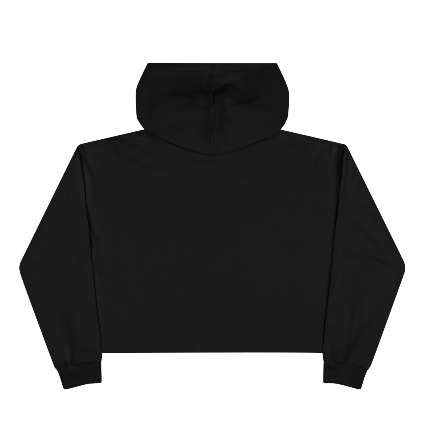 Believe In You Crop Hoodie — Pink Inspirational Women's Cropped Sweatshirt