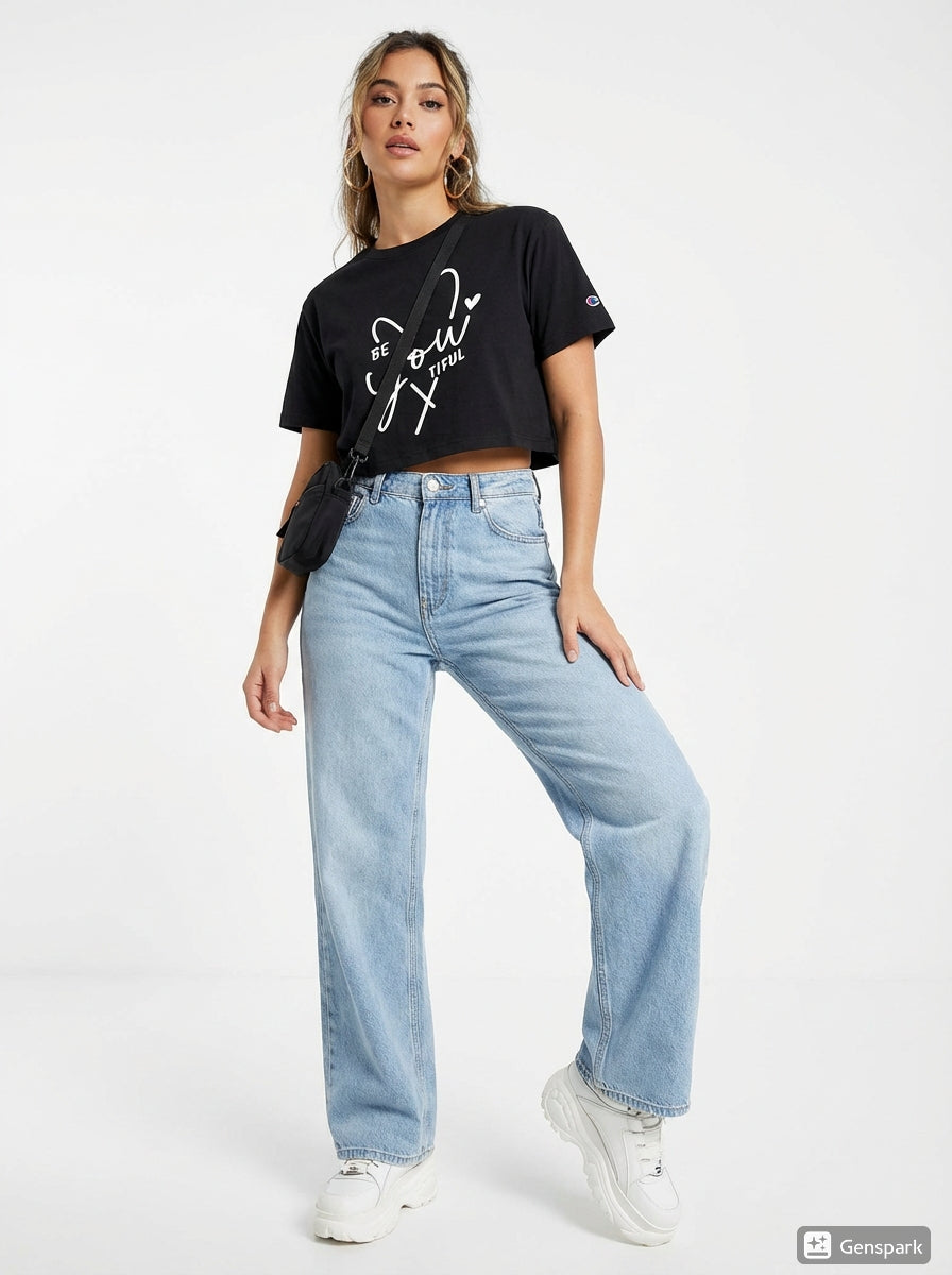 Heart Cropped Tee